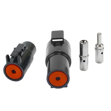 Pacer Group TDTHD-1-8KT Pacer Deutsch 10-8 Awg Dthd Power Plug & Receptacle W/pin & Socket
