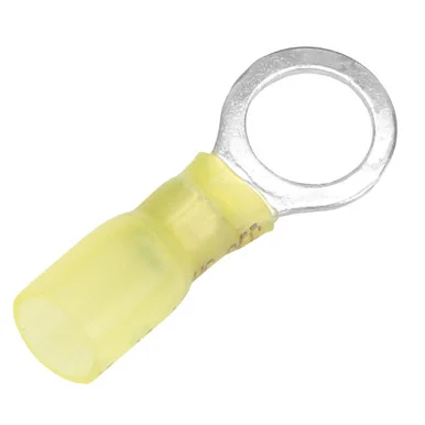 Pacer Group TE10-38R-25 Pacer 12-10 Awg Heat Shrink Ring Terminal - 3/8" Stud Size - 25 Pack
