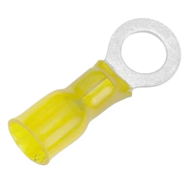 Pacer Group TE10-56R-100 Pacer 12-10 Awg Heat Shrink Ring Terminal - 5/16" Stud Size - 100 Pack