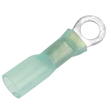 Pacer Group TE14-10R-3 Pacer 16-14 Awg Heat Shrink Ring Terminal - #10 Stud Size - 3 Pack