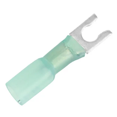 Pacer Group TE14-10SLF-25 Pacer 16-14 Awg Heat Shrink Spade Terminal - #10 Stud Size - 25 Pack
