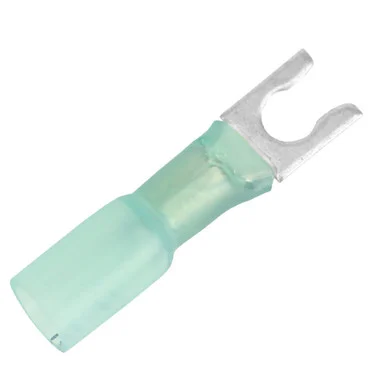 Pacer Group TE14-8SLF-25 Pacer 16-14 Awg Heat Shrink Spade Terminal - #8 Stud Size - 25 Pack