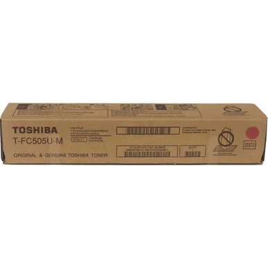 Toshiba Original High Yield Laser Toner Cartridge - Magenta - 1 Each (tfc505m)