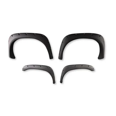 TrailFX TFD3001S Pocket Style Fender Flares Smooth Set of 4