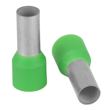 Pacer Group TFRL6-12MM-10 Pacer Green 6 Awg Wire Ferrule - 12mm Length - 10 Pack TFRL612MM10_92