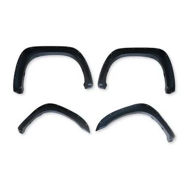 TrailFX TFT3001S Pocket Style Fender Flares Smooth Set of 4