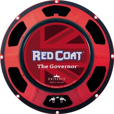Eminence Red Coat The Governor 16 Speaker - 75 W RMS - 70 Hz to 5.30 kHz - 16 Ohm - 12