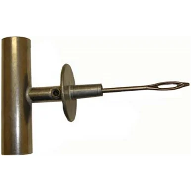 The Main Resource TI16 Open Eye Needle Die Cast T-handle W/ 4" Replaceable Needle