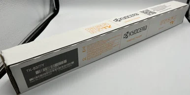 Kyocera TK-8377Y Original Laser Toner Cartridge - Yellow - 1 Pack (tk8377y)