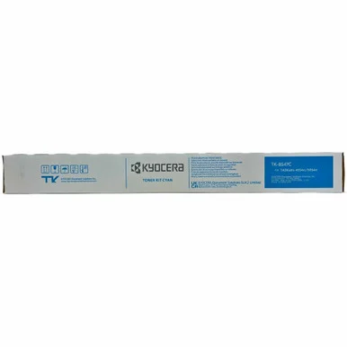 Kyocera TK-8547C Original Laser Toner Cartridge - Cyan - 1 Each (tk8547c)