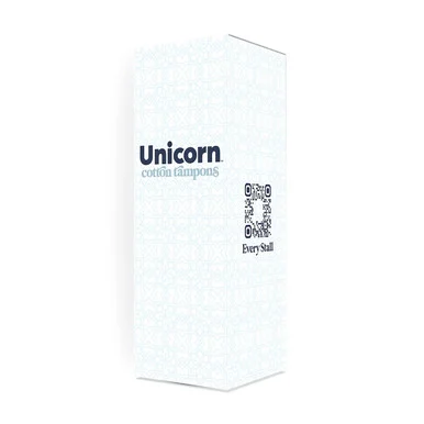 Unicorn TOP08159 Cotton Tampons, Regular, 60/box, 6 Boxes/carton