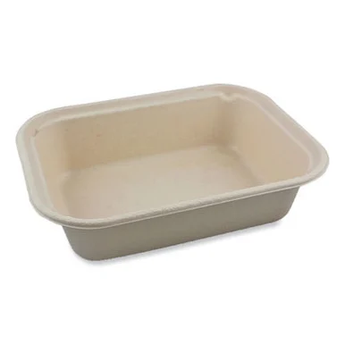 World Centric TRSC60LFP Fiber Containers, 60 Oz, 7.5 X 9.8 X 2.7, Natural, Paper, 400/carton