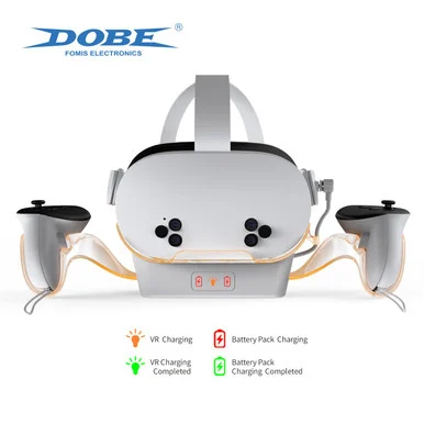 Dobe Game TY3867 Charging Kit for Quest 2/Quest 3/Quest 3S VR Headsets