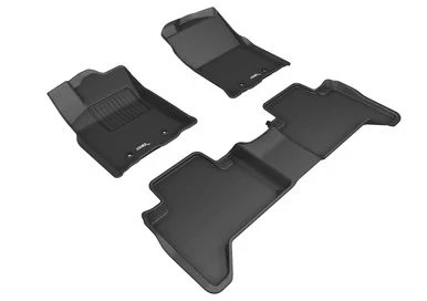 3D Mats L1TY25101509 Kagu Floor Mat - Black