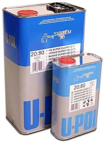 Upol Products UPL-UP2802 National Rule Clearcoats: 2:1 Hs Super Clearcoat, Clear, 11lbs