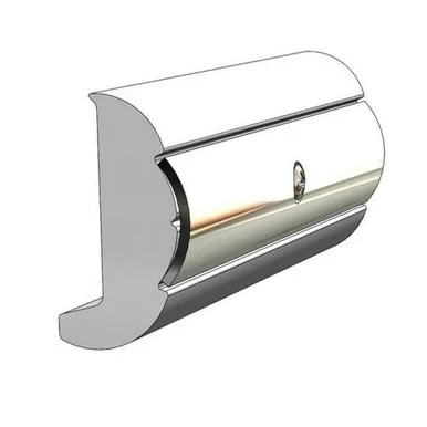 Taco Marine V219502BKA20D Rigid Rub Rail Black 2 x 20ft
