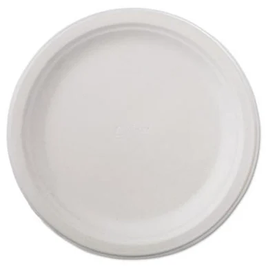 Chinet 9 3/4" Round Plate - 9.75" Diameter Plate - Paper Plate - Plate - Yes - Yes - 1000 / Carton (vapor)