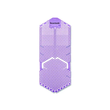 Boardwalk VERUSPUR Vertical Urinal Screen, Lavender Scent, Purple, 5.22 Oz, 6/carton