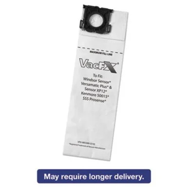Panasonic VFXW15300310 Vacuum Filter Bags Designed To Fit Windsor Sensor Xp12/versamatic Plus, 100/cs