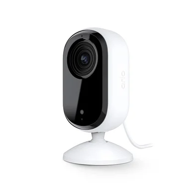 Arlo VMC3060100NAS Essential 2K Indoor Battery Camera 1 Pack