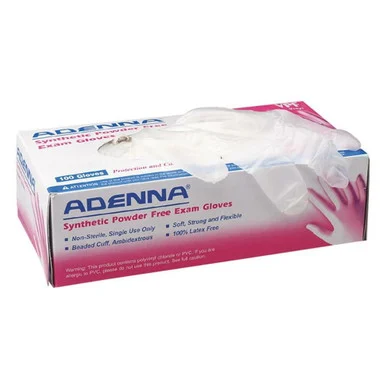 Adenna Vinyl Powder Free Exam Gloves (vpf236) - Hospital Specialty