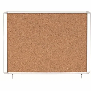 MasterVision Water-Resistant Enclosed Corkboard (vt380601760)