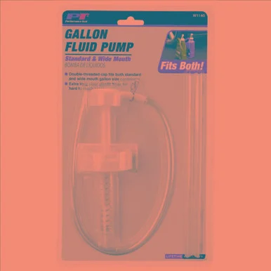 Wilmar W1140 Corp. / Performance Tool Standard And Wide Mouth Gallon Fluid Pump