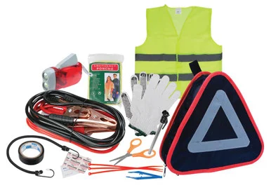 Wilmar W1557 11-Piece Roadside Emergency Kit