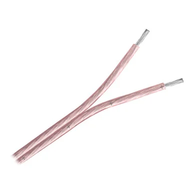 Pacer Group W18-2ACLR-250 Pacer Clear 18/2 Awg Two Conductor Speaker Wire - 250'