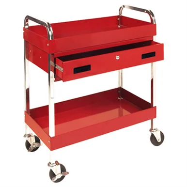 Wilmar W54004 Corp. / Performance Tool Two Shelf Utility Cart W/drawer