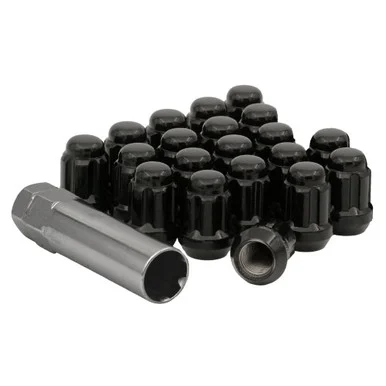 West Coast Wheel Accessories W55012SB 1/2 Spline Blk Clsd 5 Lug