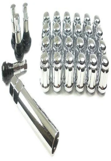 West Coast Wheel Accessories W56012S 1/2 Spline Closed 6 Lug