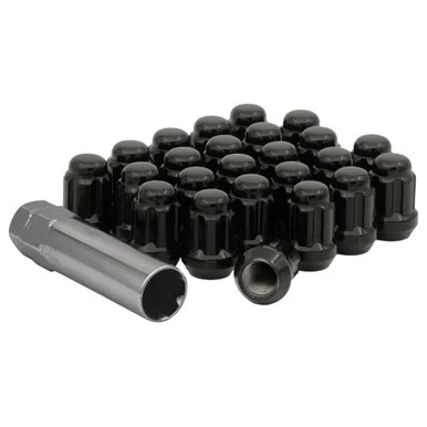 West Coast Wheel Accessories W56015SB 12.1.5 Spln Blk Clsd 6lug