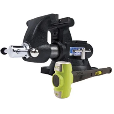 Wilton WL9-28806A Black 1755 Wilton Tradesman Vise W/ Free 20416 Bash