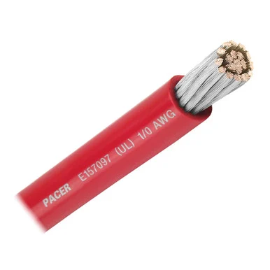 Pacer Group WUL1/0RD50 1/0 AWG Battery Cable Red - 50' WUL1/0RD50