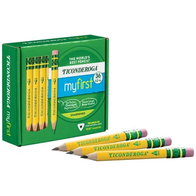 Ticonderoga My First Pencil w/Eraser (x33136) - Dixon Ticonderoga