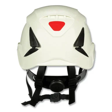 3m X5001ANSI Securefit X5000 Series Safety Helmet, 6-point Pressure Diffusion Ratchet Suspension, White