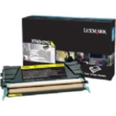 Lexmark Toner Cartridge - Yellow (X748H4YG)