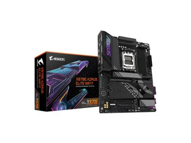 Aorus Ultra Durable X870E AORUS ELITE WIFI7 Gaming Desktop Motherboard - AMD X870E Chipset - Socket AM5 - ATX (x870eaoruselitewifi7)