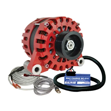 Ballard Commercial Industries, Inc. XT-VT-170-K6-KIT Balmar Alternator Vortec K6 Serpentine Pulley Regulator & Temp Sensor - 170a - 12v