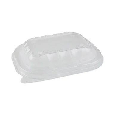 Pactive YCNV6X4PPDL Earthchoice Entree2go Takeout Container Vented Lid, 5.65 X 4.25 X 0.93, Clear, 600/carton