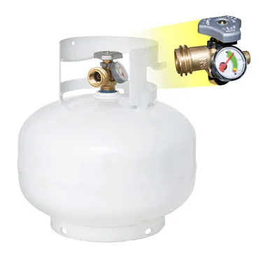 Flame King YSN11SQT 11 Lb Squat Cylinder W Built In Gau