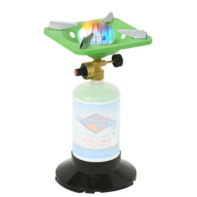 Flame King YSNVT508 Bottle Top Single Burner Camping Stove