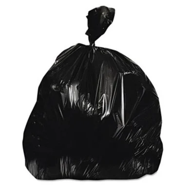 Reprime Z6640VKR01 High-density Coreless Roll Waste Can Liners, 33 Gal, 16 Mic, 40x22, Black
