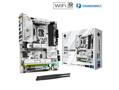Asrock Z890SteelLegendWiFi Z890 Steel Legend Motherboard