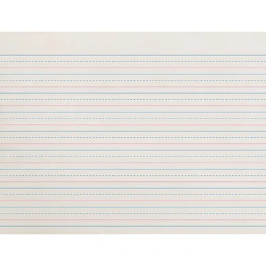 Zaner-Bloser Dotted Midline Newsprint Paper (zp2612)